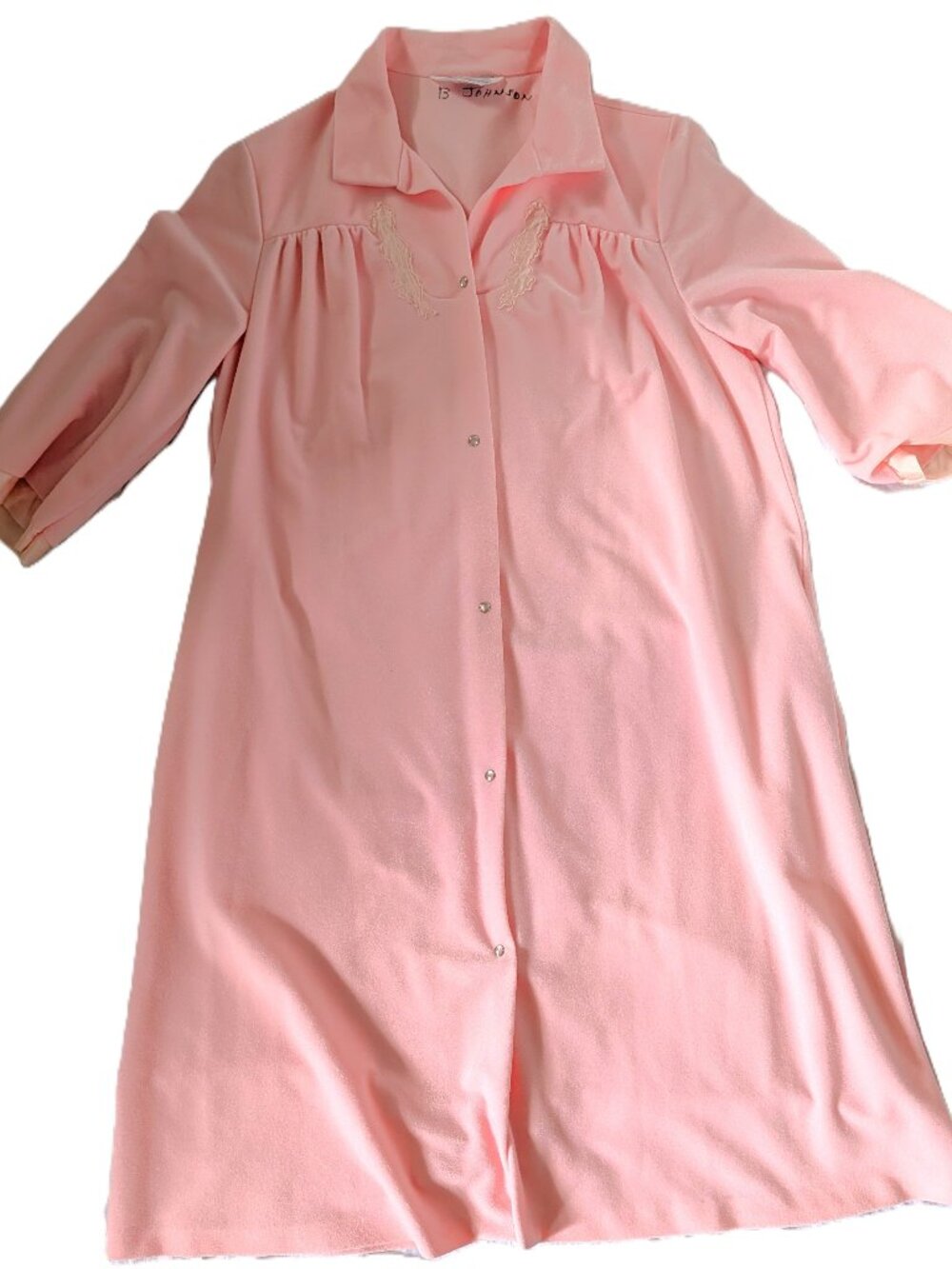 VTG Lot of 3 80s Nightgowns Robes House Dress Vanity Fair Sears M/L Cottagecore - Picture 6 of 16